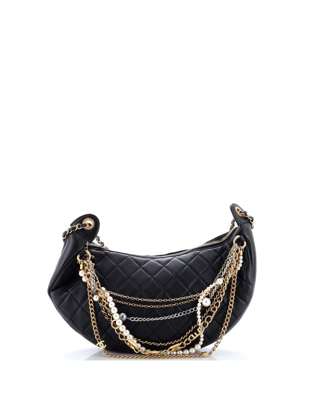 Chanel All About Chains Hobo Quilted #371060C49B